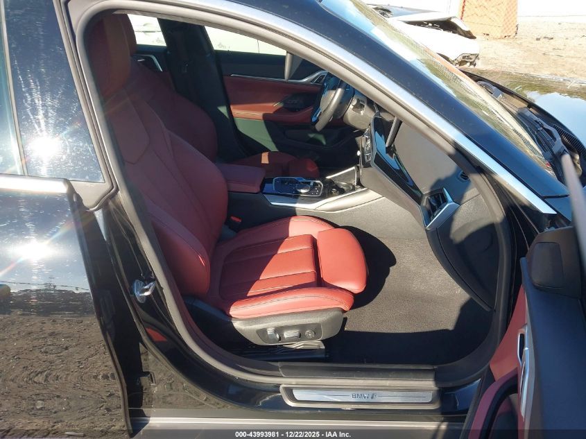 2024 BMW I4 Gran Coupe Edrive40 VIN: WBY73AW02RFR62571 Lot: 43993981