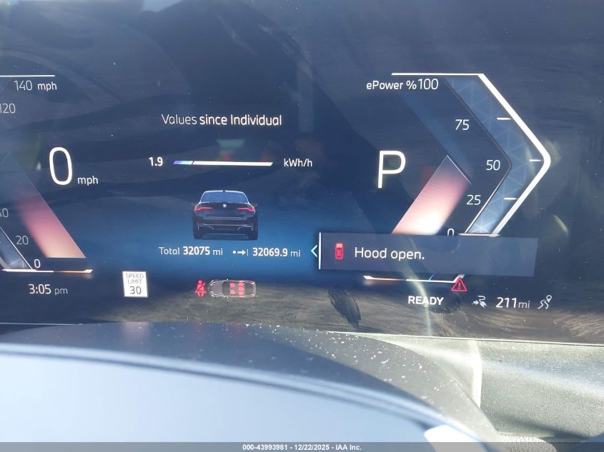 2024 BMW I4 Gran Coupe Edrive40 VIN: WBY73AW02RFR62571 Lot: 43993981