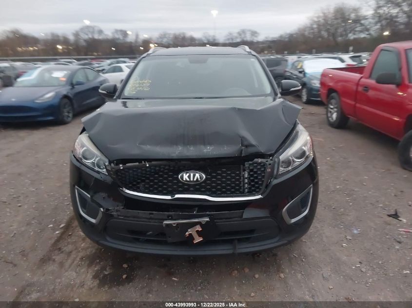 2017 Kia Sorento 3.3L Lx VIN: 5XYPGDA55HG191254 Lot: 43993993