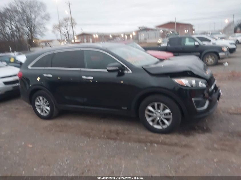 2017 Kia Sorento 3.3L Lx VIN: 5XYPGDA55HG191254 Lot: 43993993