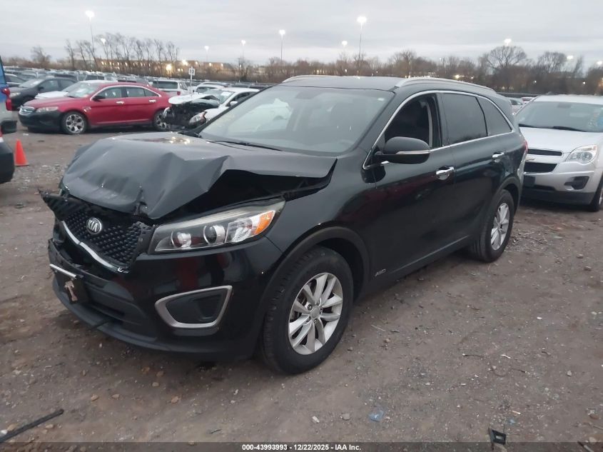 2017 Kia Sorento 3.3L Lx VIN: 5XYPGDA55HG191254 Lot: 43993993