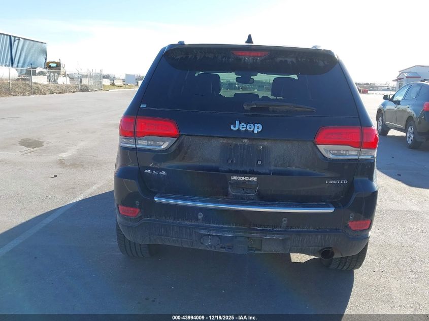 2017 Jeep Grand Cherokee Limited 4X4 VIN: 1C4RJFBG6HC835449 Lot: 43994009