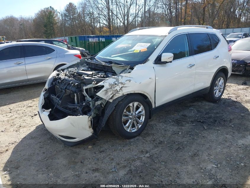 2014 Nissan Rogue Sv VIN: 5N1AT2MV5EC785632 Lot: 43994029