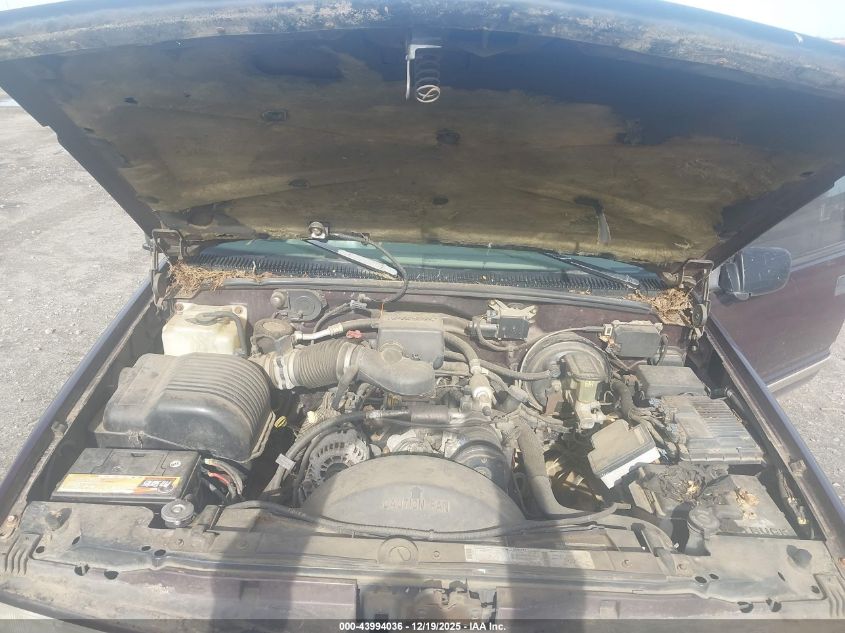 1996 GMC Yukon VIN: 3GKEK18R7TG522444 Lot: 43994036