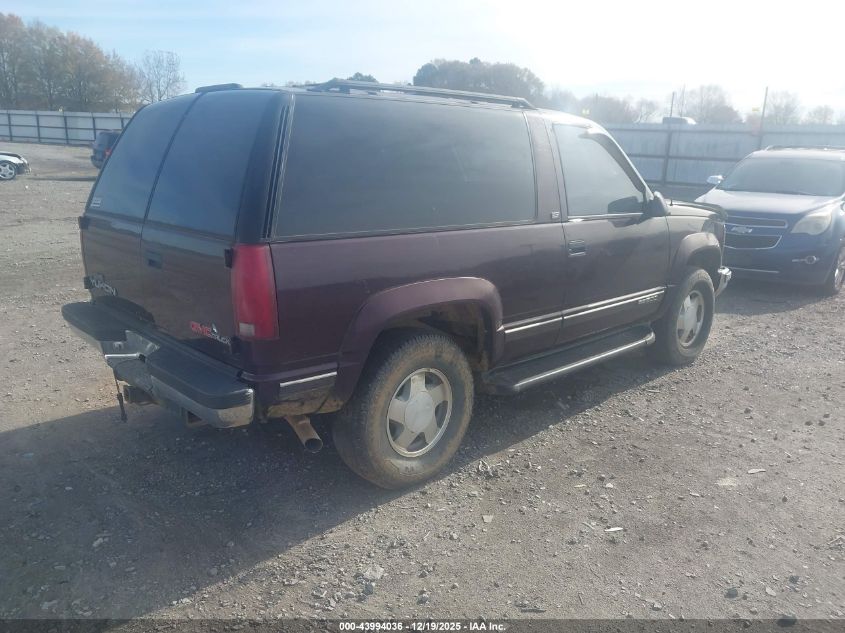 3GKEK18R7TG522444 1996 GMC YUKON photo no. 4