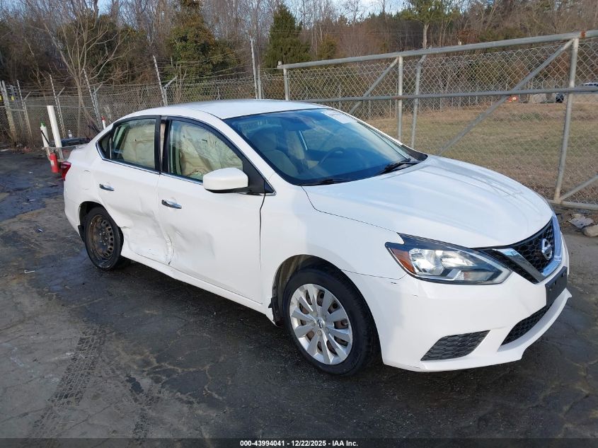 2016 Nissan Sentra S VIN: 3N1AB7AP7GY241365 Lot: 43994041