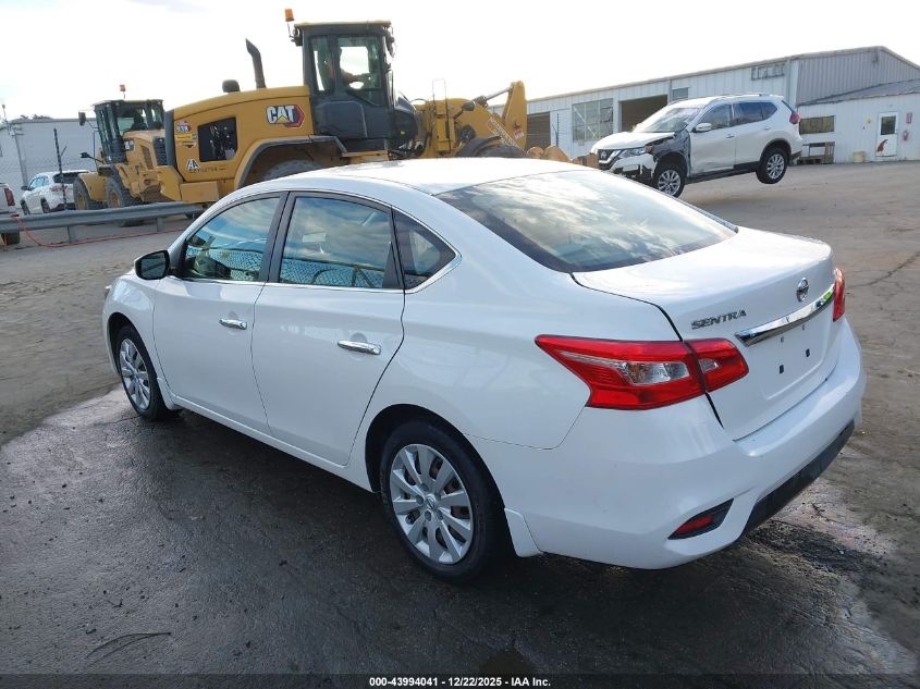 2016 Nissan Sentra S VIN: 3N1AB7AP7GY241365 Lot: 43994041