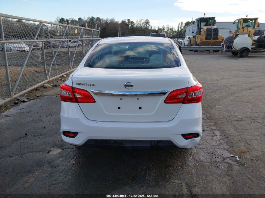 2016 Nissan Sentra S VIN: 3N1AB7AP7GY241365 Lot: 43994041