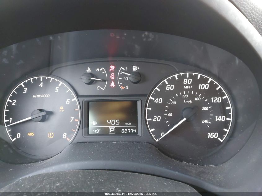 2016 Nissan Sentra S VIN: 3N1AB7AP7GY241365 Lot: 43994041