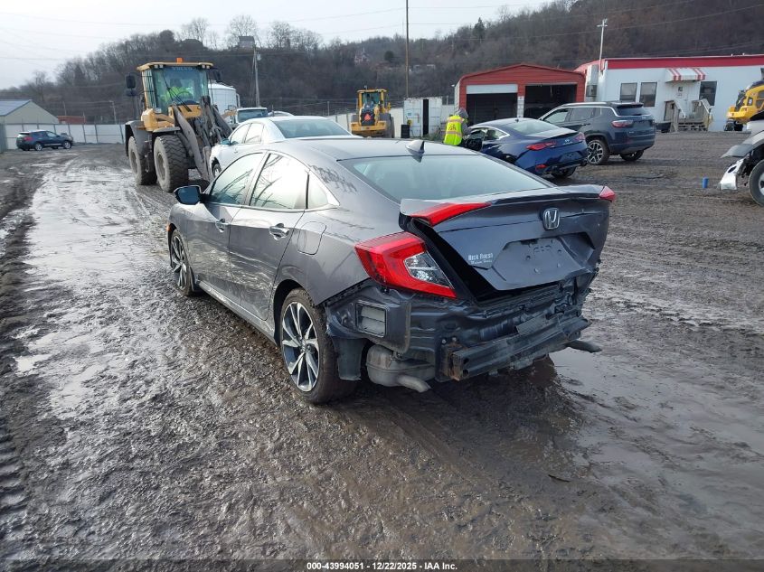 2021 Honda Civic Touring VIN: 19XFC1F97ME006355 Lot: 43994051