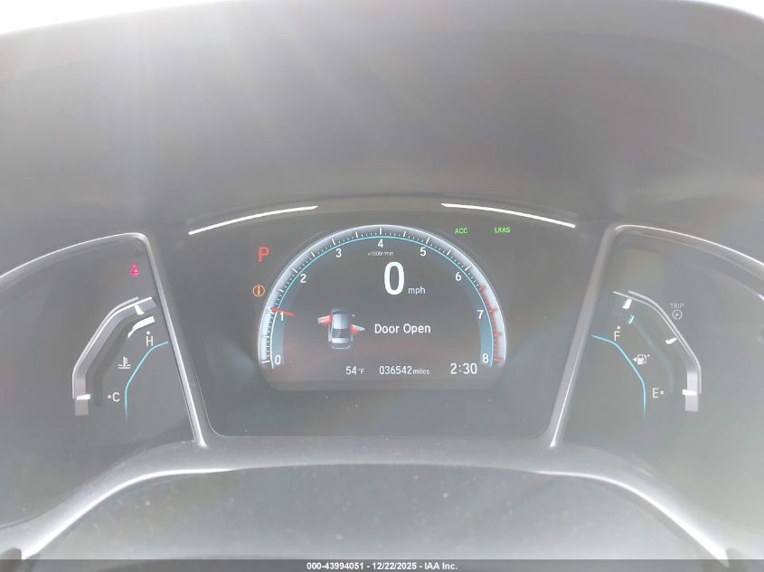 2021 Honda Civic Touring VIN: 19XFC1F97ME006355 Lot: 43994051