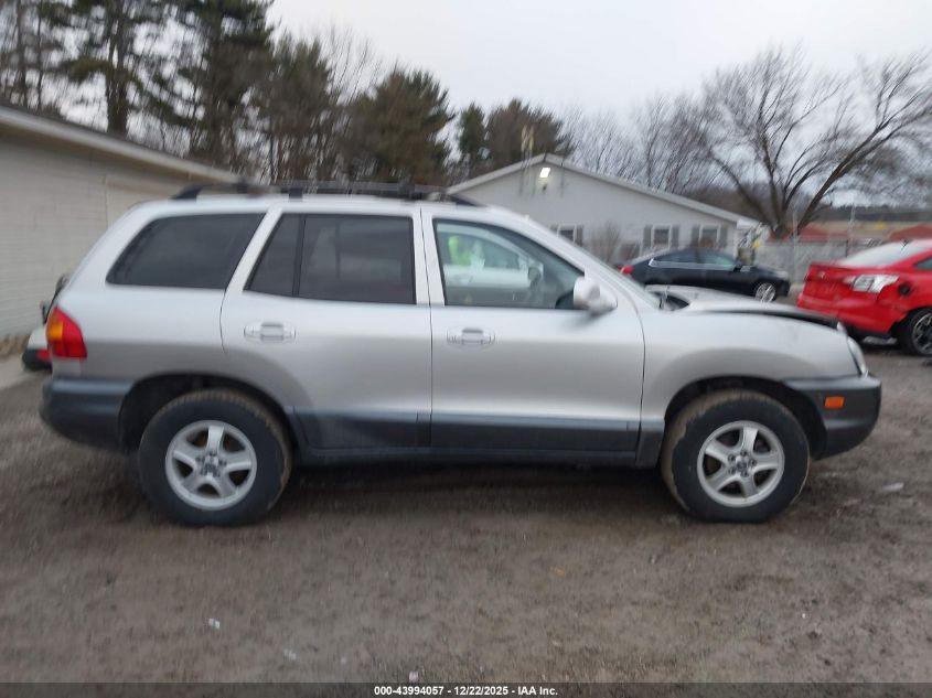 2003 Hyundai Santa Fe Gls/Lx VIN: KM8SC73D63U421303 Lot: 43994057