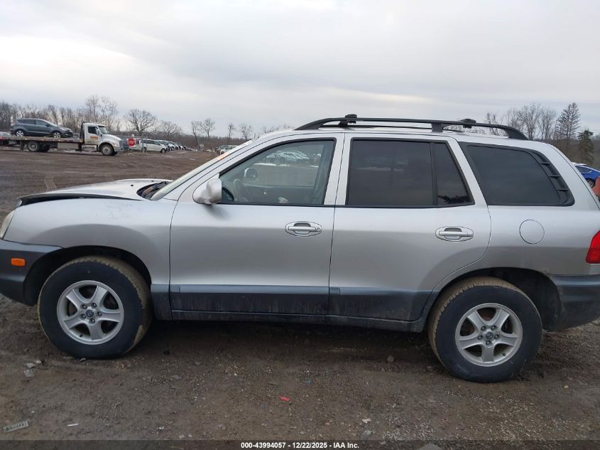 2003 Hyundai Santa Fe Gls/Lx VIN: KM8SC73D63U421303 Lot: 43994057