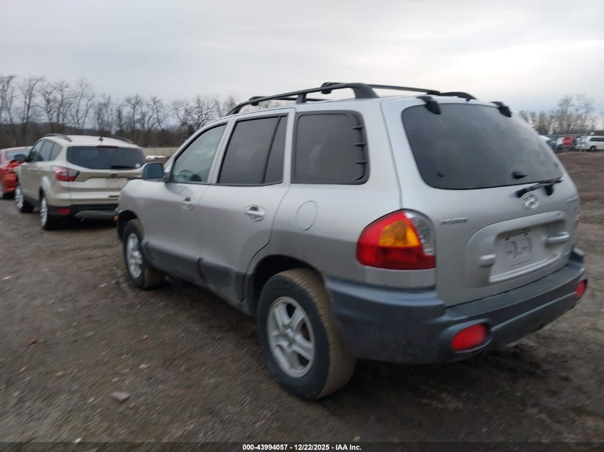 2003 Hyundai Santa Fe Gls/Lx VIN: KM8SC73D63U421303 Lot: 43994057