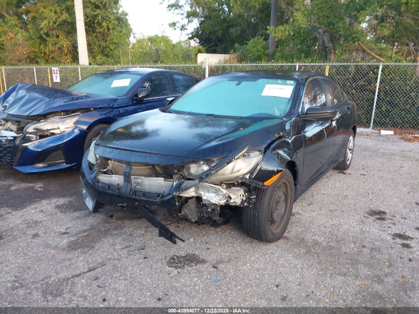 2016 Honda Civic Lx VIN: 2HGFC2F56GH542999 Lot: 43994077