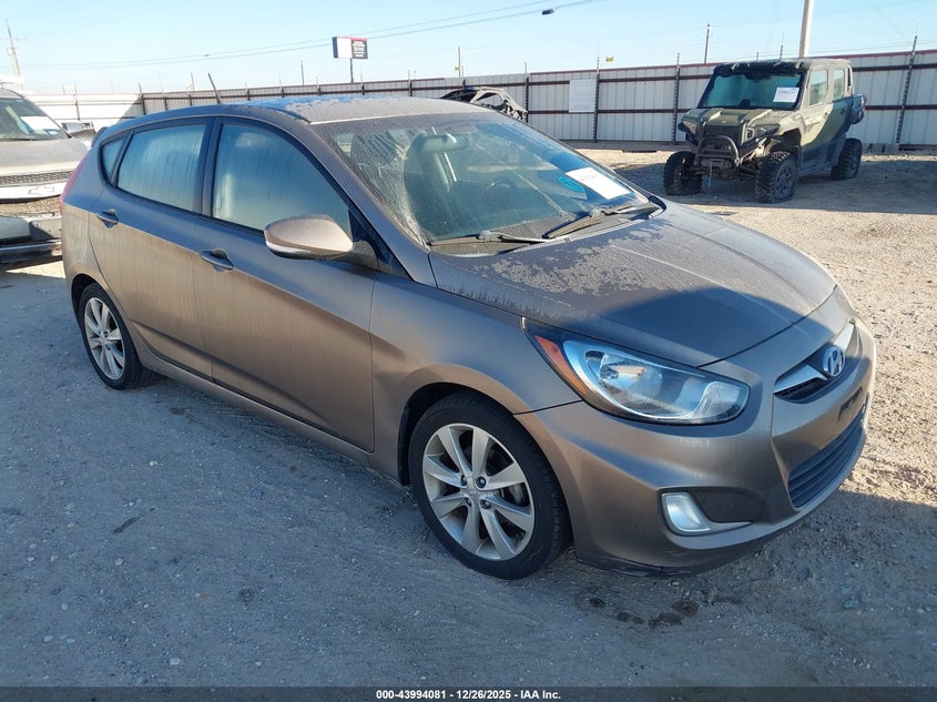 KMHCU5AE8DU121068 2013 Hyundai Accent Se auction photo 1