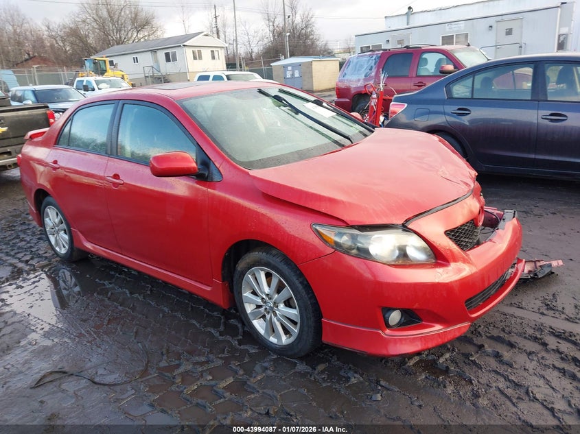 2T1BU4EE3AC453724 2010 Toyota Corolla S auction photo 1
