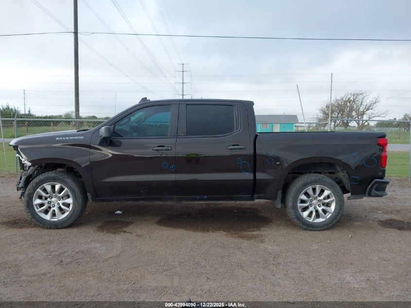 2020 Chevrolet Silverado 1500 2Wd Short Bed Custom VIN: 3GCPWBEH2LG140834 Lot: 43994090
