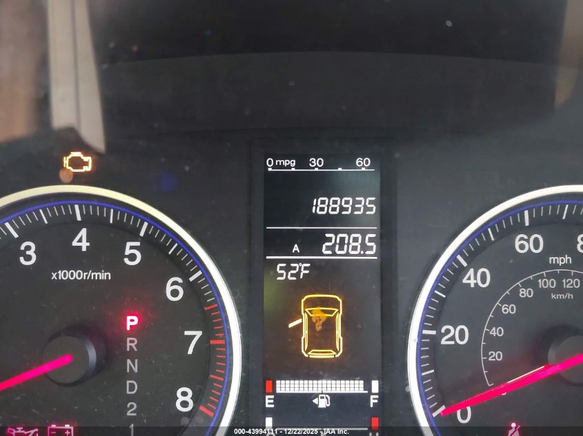 2007 Honda Cr-V Ex-L VIN: JHLRE38797C061533 Lot: 43994111