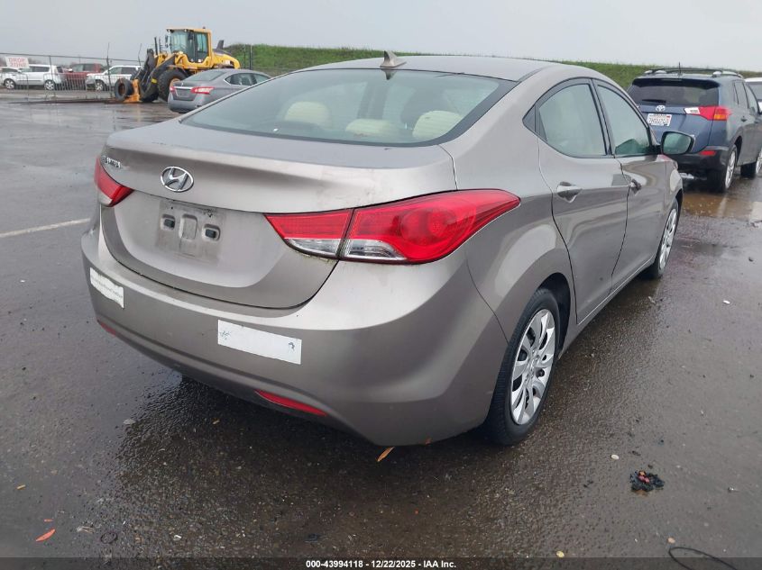 2011 Hyundai Elantra Gls VIN: 5NPDH4AE7BH047804 Lot: 43994118