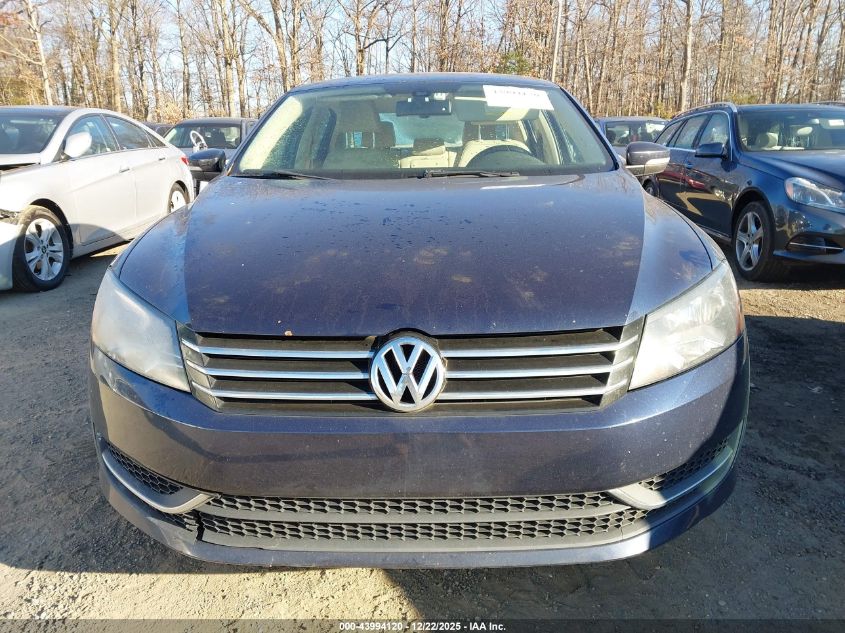 2014 Volkswagen Passat 1.8T Se VIN: 1VWBS7A31EC043415 Lot: 43994120