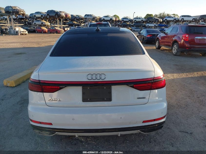 2020 Audi A8 L 60 Tfsi Quattro Tiptronic VIN: WAU8EAF8XLN004116 Lot: 43994131