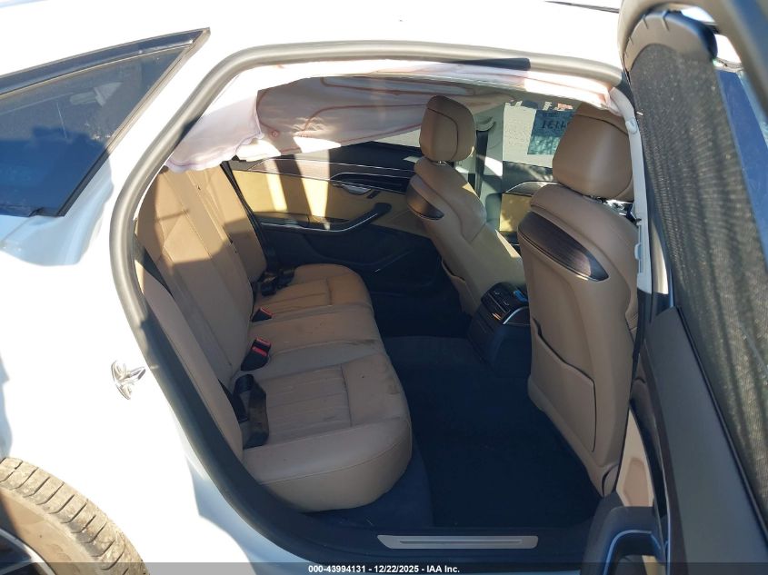 2020 Audi A8 L 60 Tfsi Quattro Tiptronic VIN: WAU8EAF8XLN004116 Lot: 43994131