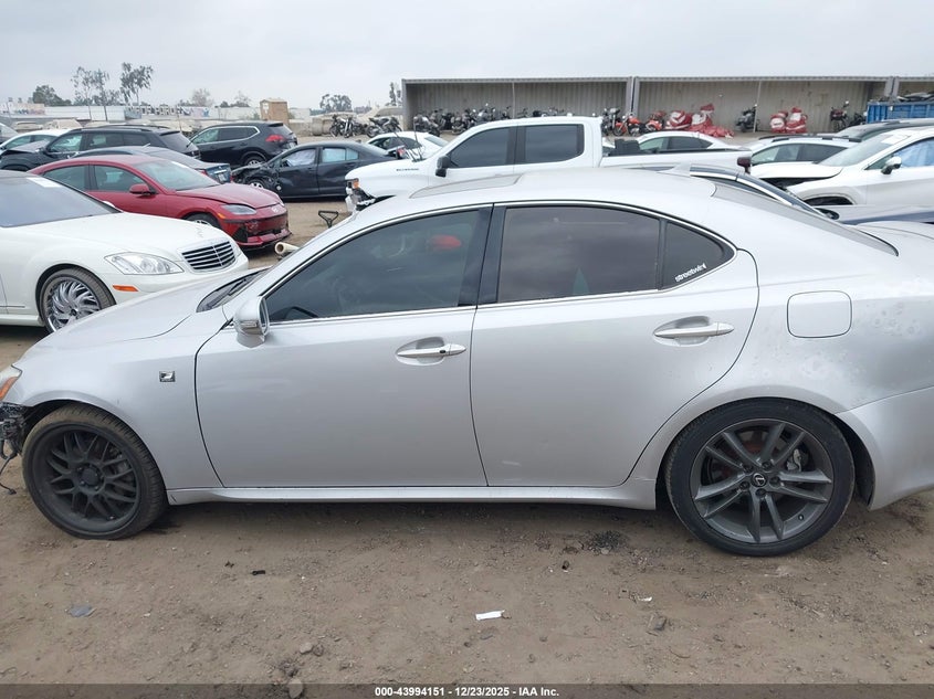 2012 Lexus Is 250 2.5 Silver Lot 111043994151 Vin JTHBF5C24C5174063