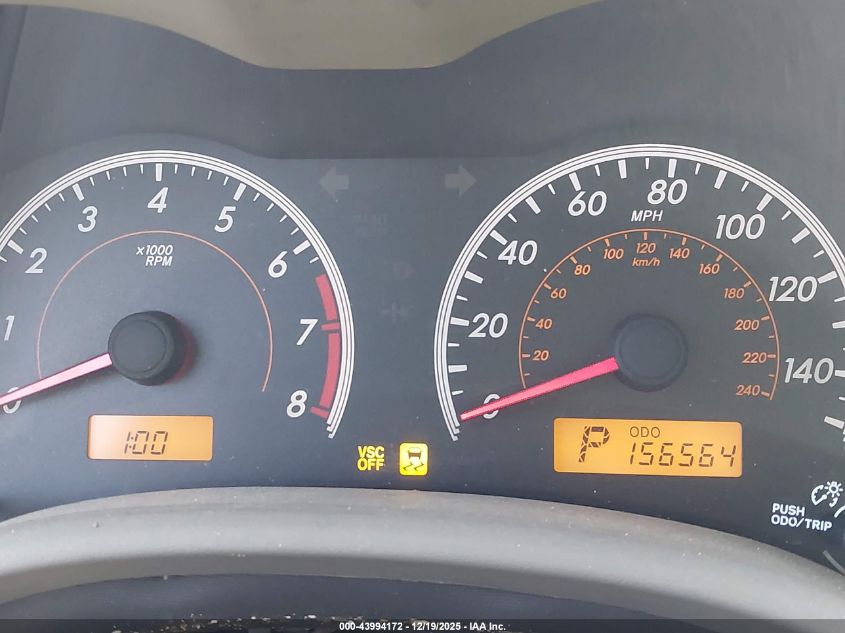 2009 Toyota Corolla Xle VIN: 1NXBU40E19Z036927 Lot: 43994172