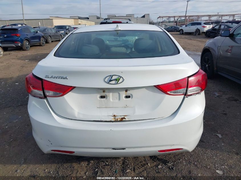 2013 Hyundai Elantra Gls VIN: 5NPDH4AE9DH385711 Lot: 43994192