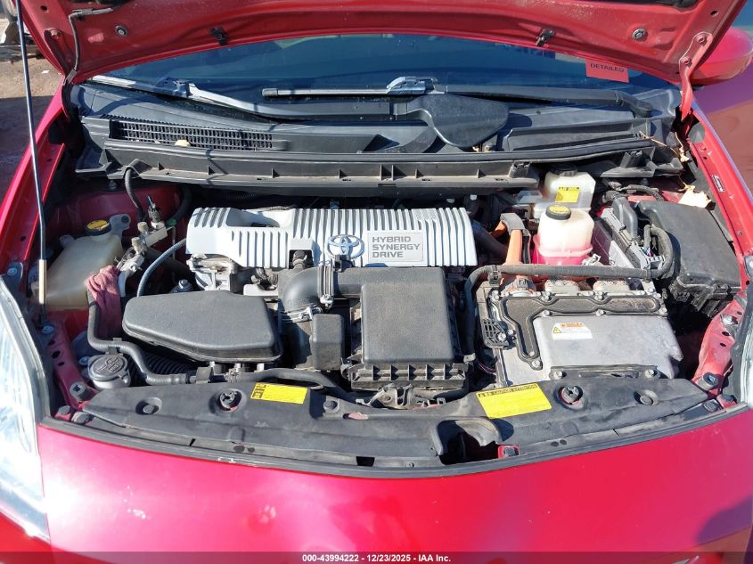 2010 Toyota Prius Ii VIN: JTDKN3DUXA1171861 Lot: 43994222