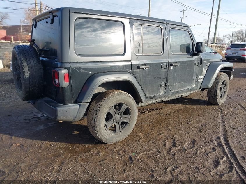 2019 Jeep Wrangler Unlimited Sport S 4X4