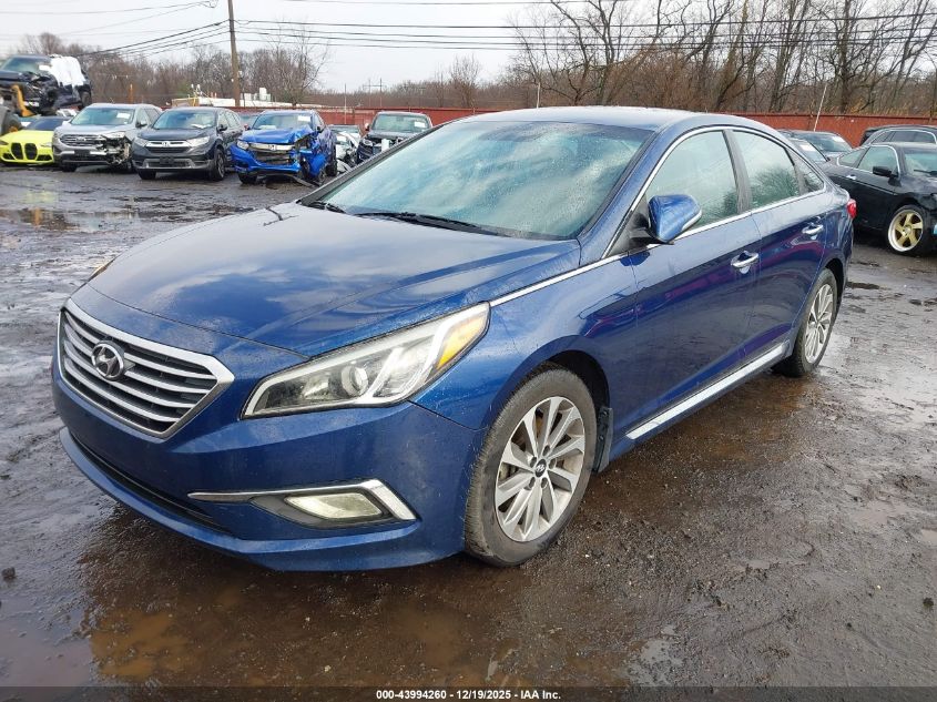 2015 Hyundai Sonata Sport VIN: 5NPE34AF6FH148074 Lot: 43994260