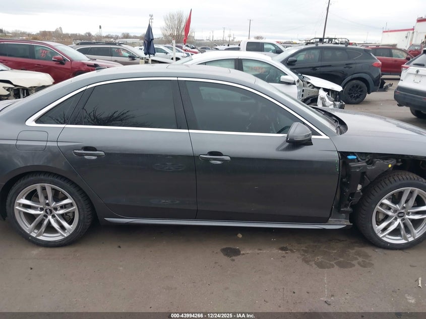 VIN WAUEAAF47MA028393 2021 AUDI A4 PREMIUM PLUS 45 TFSI S LINE QUATTRO S TRONIC