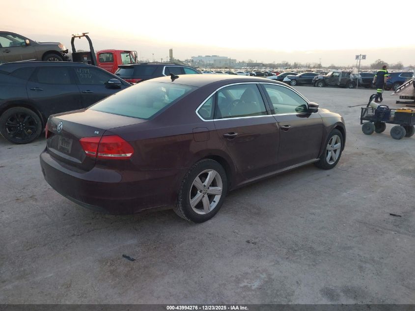2013 Volkswagen Passat 2.5L Se