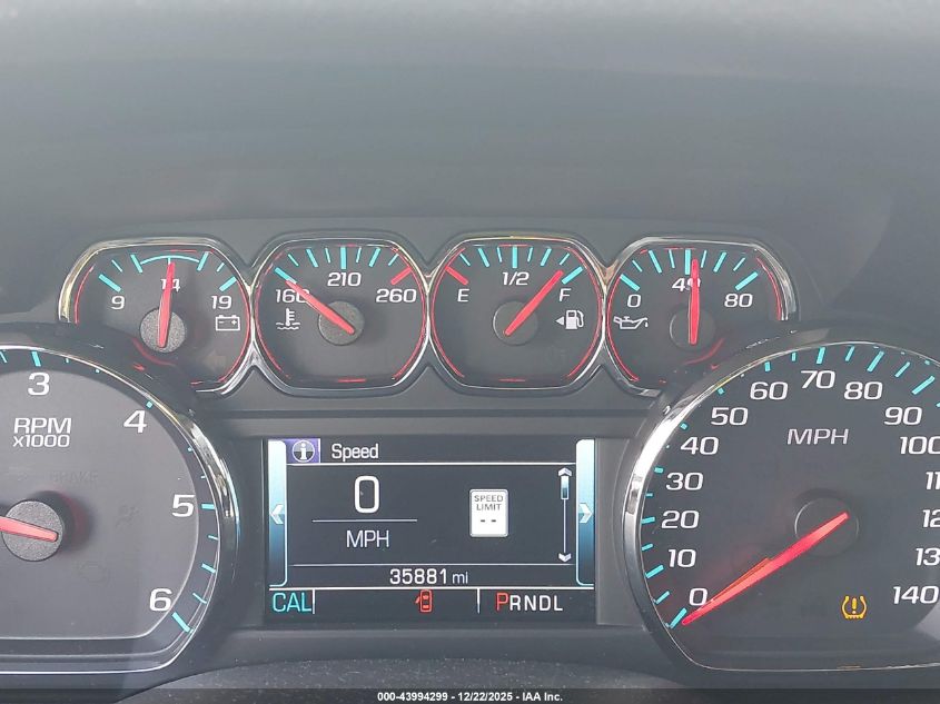 2020 GMC Yukon 2Wd Slt VIN: 1GKS1BKC2LR161950 Lot: 43994299