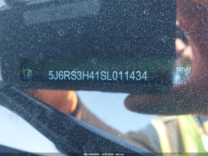 2025 Honda Cr-V Ex 2Wd VIN: 5J6RS3H41SL011434 Lot: 43994304