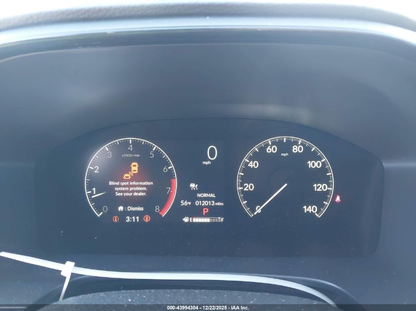 2025 Honda Cr-V Ex 2Wd VIN: 5J6RS3H41SL011434 Lot: 43994304