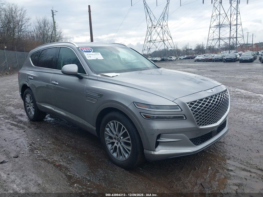 KMUHB4SB8NU080745 2022 Genesis Gv80 2.5T Rwd auction photo 1