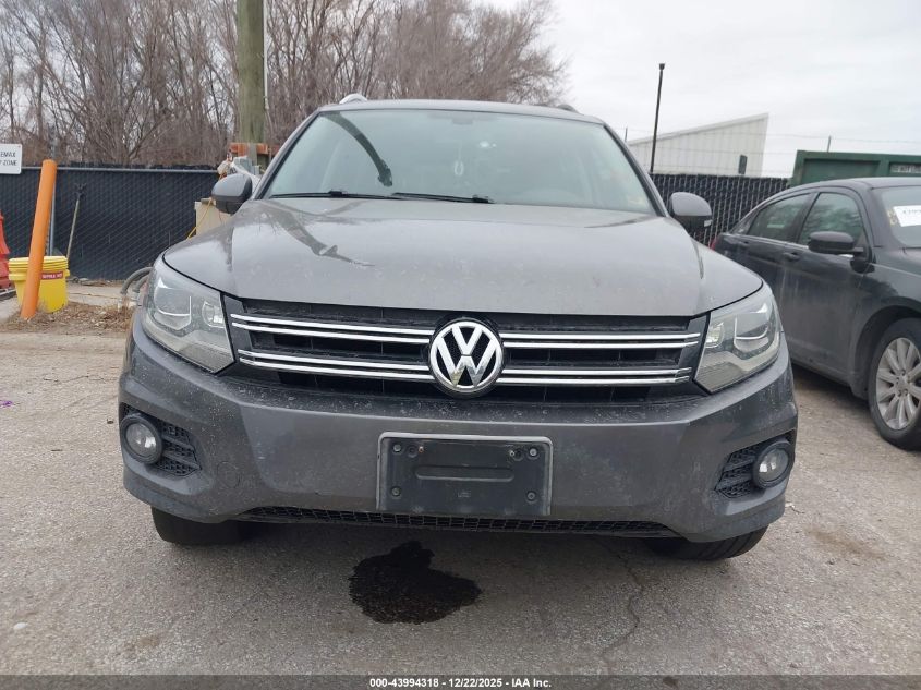 2012 Volkswagen Tiguan Sel VIN: WVGAV7AX9CW002255 Lot: 43994318