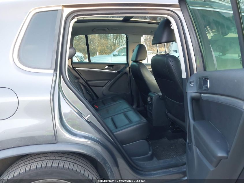 2012 Volkswagen Tiguan Sel VIN: WVGAV7AX9CW002255 Lot: 43994318