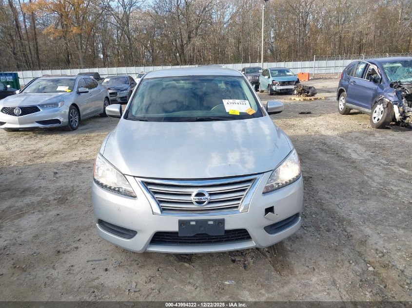2015 Nissan Sentra Sv VIN: 3N1AB7AP3FY298693 Lot: 43994322