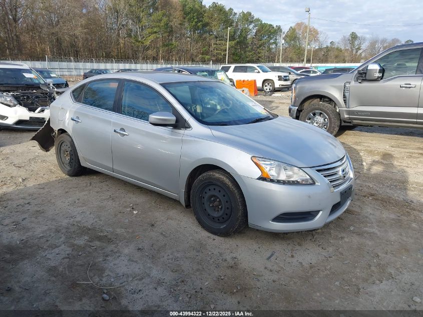 2015 Nissan Sentra Sv VIN: 3N1AB7AP3FY298693 Lot: 43994322