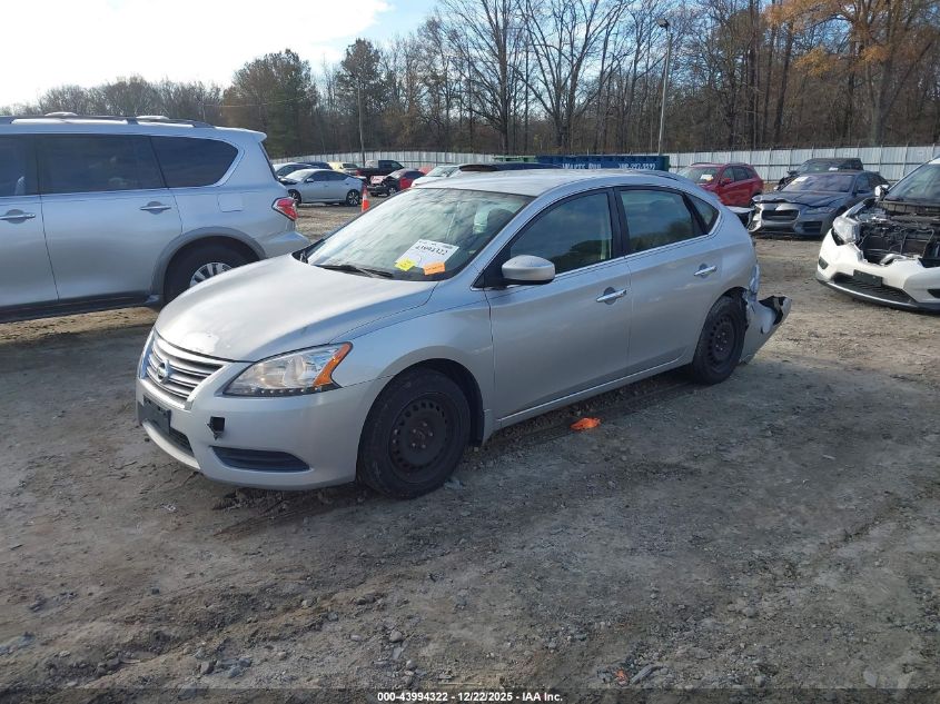 2015 Nissan Sentra Sv VIN: 3N1AB7AP3FY298693 Lot: 43994322