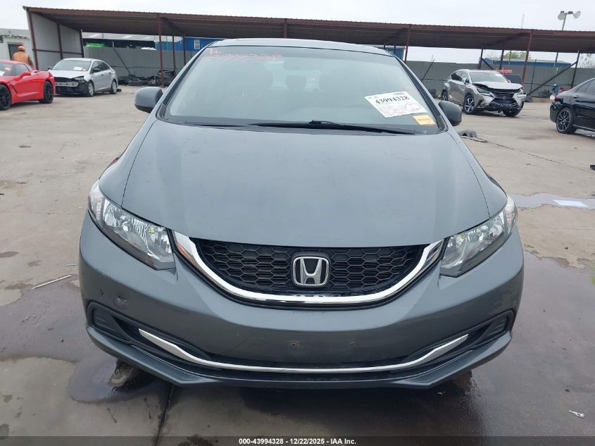 2013 Honda Civic Ex VIN: 19XFB2F84DE032816 Lot: 43994328
