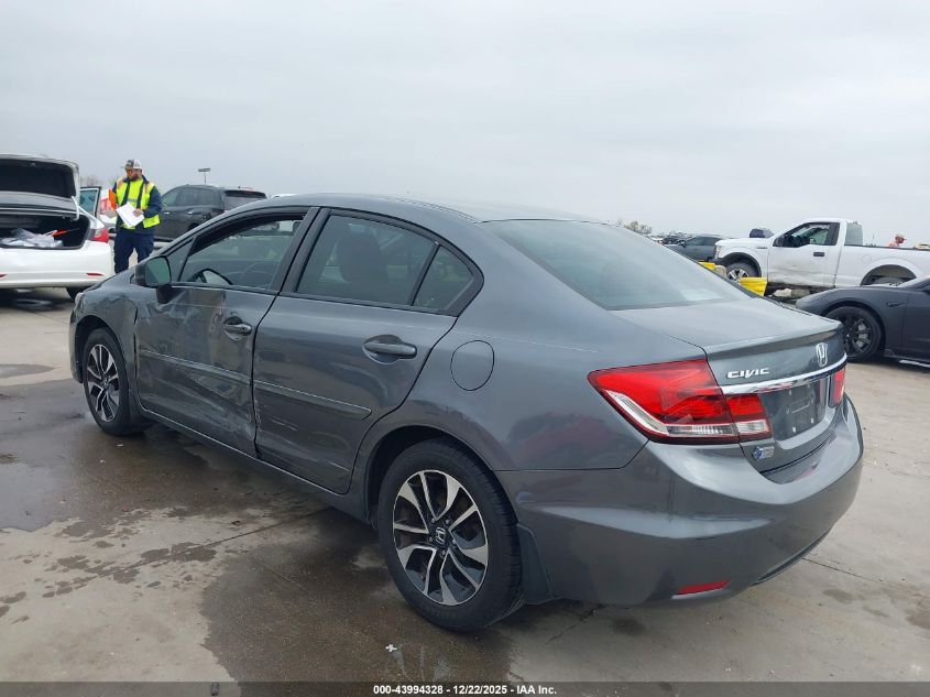 2013 Honda Civic Ex VIN: 19XFB2F84DE032816 Lot: 43994328