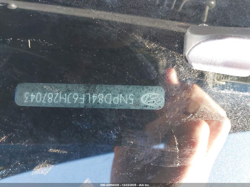 2018 Hyundai Elantra Limited VIN: 5NPD84LF6JH287043 Lot: 43994330