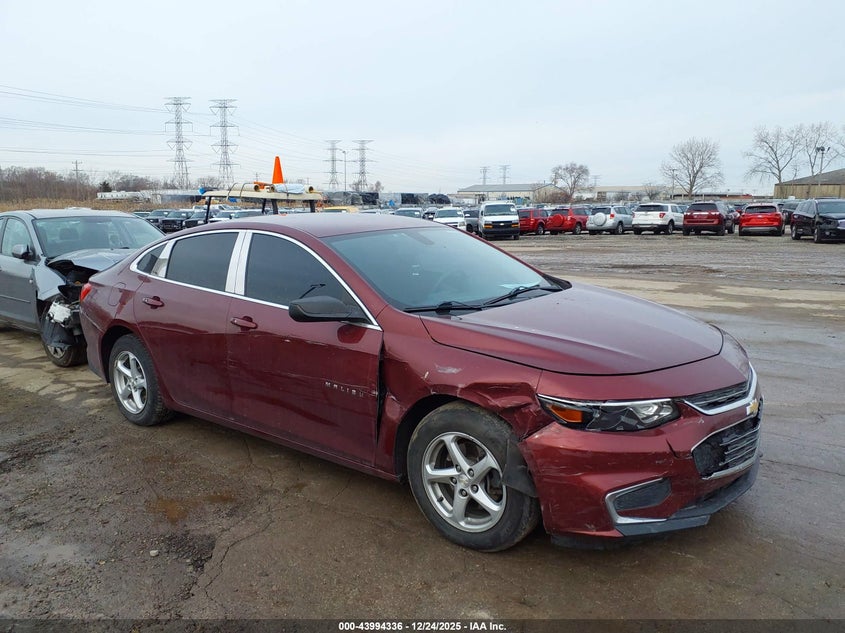 1G1ZB5ST8GF259793 2016 Chevrolet Malibu Ls auction photo 1