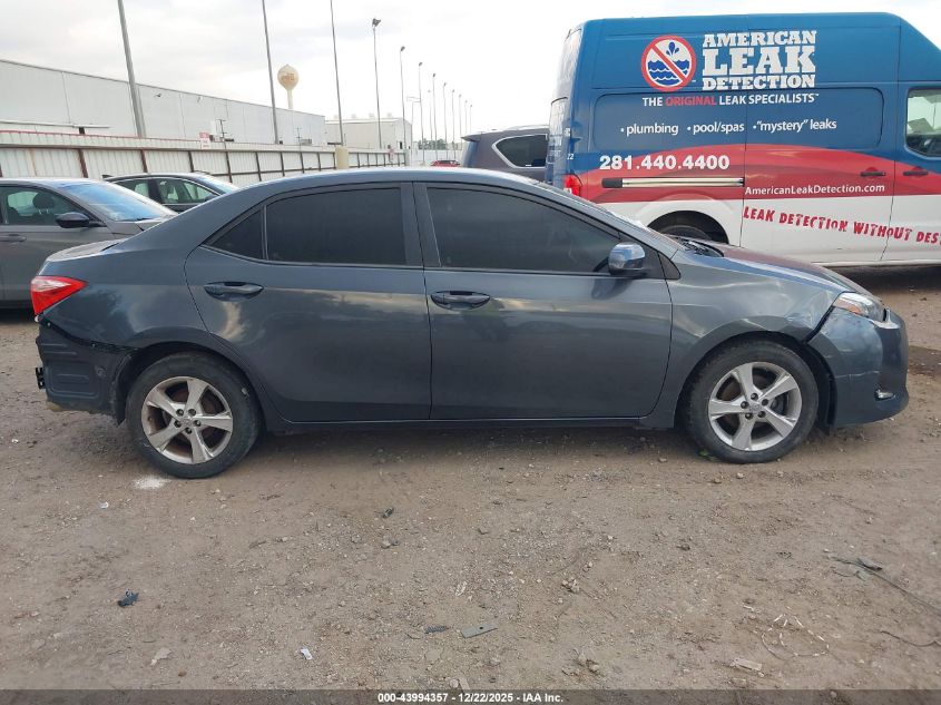 2019 Toyota Corolla Le VIN: 5YFBURHE4KP875477 Lot: 43994357