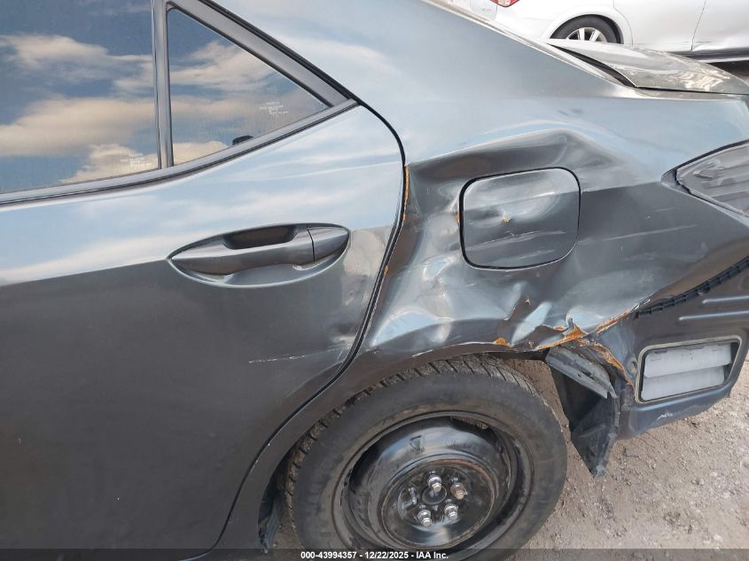 2019 Toyota Corolla Le VIN: 5YFBURHE4KP875477 Lot: 43994357